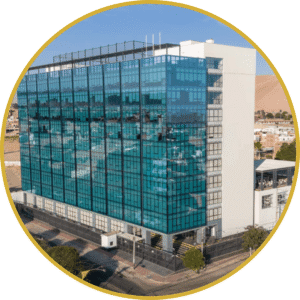 Imagen del edificio real de 10 pisos que se diseñará en el programa