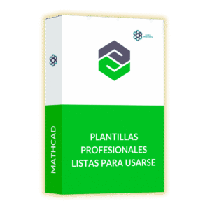 Mockup de las plantillas de cálculo en Mathcad
